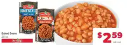 Family Fresh Market Our Family baked beans offer
