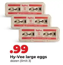 Hy-Vee Hy-Vee large eggs offer