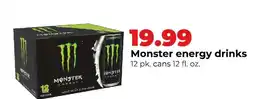 Hy-Vee Monster Energy Drinks offer