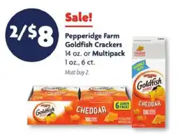 Family Dollar Pepperidge Farm Goldfish Crackers offer