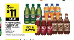 Dollar General Dr Pepper, Sunkist, Canada Dry, 7UP, A&W offer