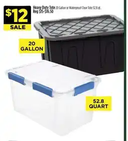 Dollar General Heavy Duty Tote offer