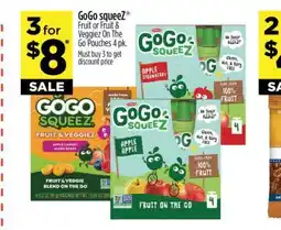 Dollar General GoGo Squeez offer
