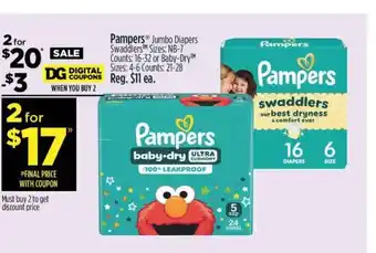 Pampers Jumbo Diapers