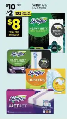Dollar General Swiffer Refills offer