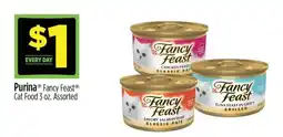 Dollar General Purina Fancy Feast Cat Food 3 oz. Assorted offer