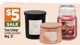 Dollar General True Living Candles Assorted offer