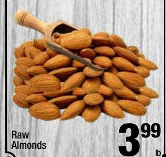 Super King Markets Raw Almonds offer