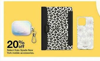 Target Kate Spade New York Mobile Accessories offer