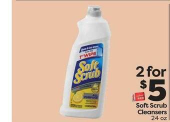 Weis Markets Soft Scrub Cleansers offer