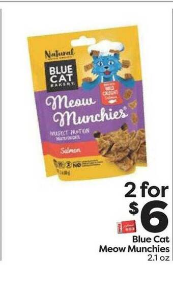 Weis Markets Blue Cat Meow Munchies offer