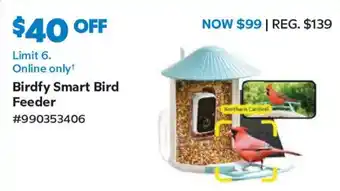 Birdfy Smart Bird Feeder