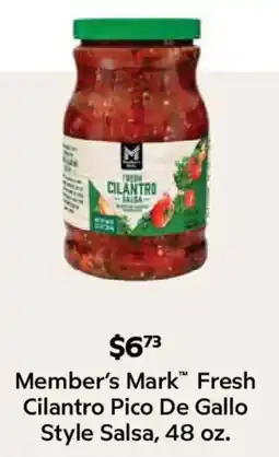 Sam's Club Member's Mark Fresh Cilantro Pico De Gallo Style Salsa offer