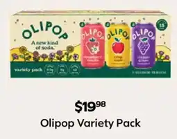 Sam's Club Olipop Variety Pack offer