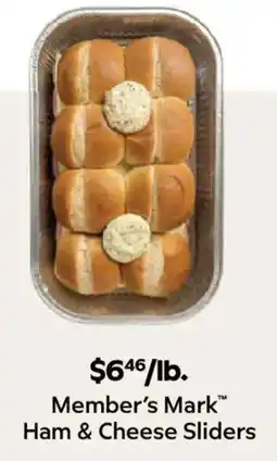 Sam's Club Member's Mark Ham & Cheese Sliders offer