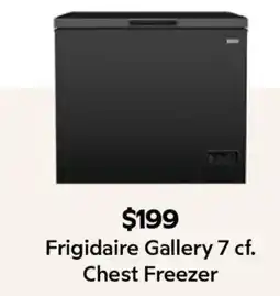 Sam's Club Frigidaire Gallery Chest Freezer offer