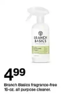 Target Branch Basics fragrance-free all purpose cleaner offer