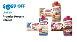 Sam's Club Premier Protein Shakes offer