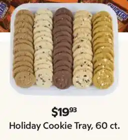 Sam's Club Holiday Cookie Tray offer