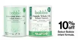 Target Bobbie infant formula offer