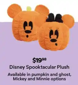 Sam's Club Disney Spooktacular Plush offer