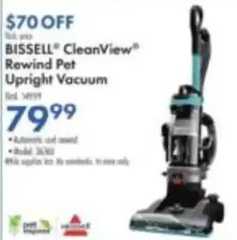 Bissell CleanView Rewind Pet Upright Vacuum