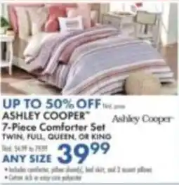 Boscov's Ashley Cooper 7-Piece Comforter Set offer