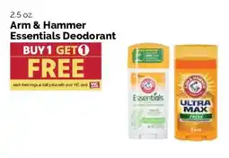 Harris Teeter Arm & Hammer Essentials Deodorant offer