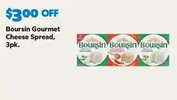 Sam's Club Boursin Gourmet Cheese Spread offer