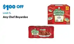 Sam's Club Any Chef Boyardee offer