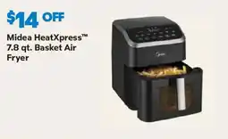 Sam's Club Midea HeatXpress 7.8 qt. Basket Air Fryer offer