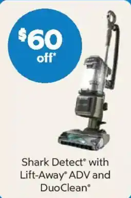 Sam's Club Shark Detect with Lift-Away ADV and DuoClean offer