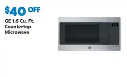 Sam's Club GE 1.6 Cu. Ft. countertop microwave offer