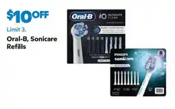 Sam's Club Oral-B, Sonicare Refills offer