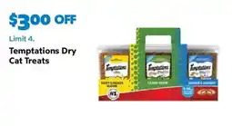 Sam's Club Temptations Dry Cat Treats offer