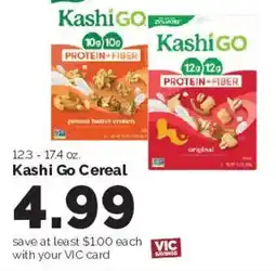 Harris Teeter Kashi Go Cereal offer