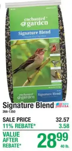 Menards Enchanted Garden Signature Blend offer