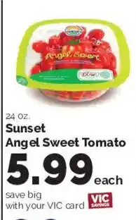 Harris Teeter Sunset angel sweet tomato offer