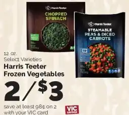 Harris Teeter Harris Teeter frozen vegetables offer