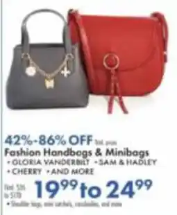 Boscov's Fashion Handbags & Minibags offer