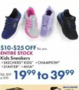 Boscov's Kids Sneakers + Skechers Kids + Champion + Starter + Avia offer