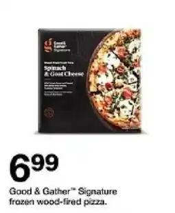 Target Good & Gather Signature frozen wood-fired pizza offer