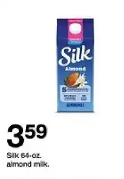 Target Silk almond milk offer