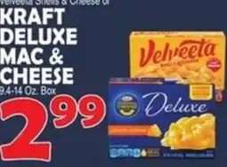 Bravo Supermarkets Kraft deluxe mac & cheese offer
