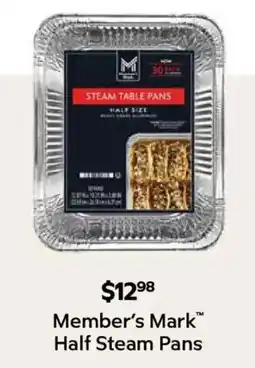Sam's Club Member's Mark Half Steam Pans offer