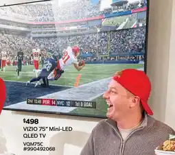 Sam's Club Vizio 75" Mini-led Qled Tv offer