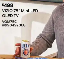 Sam's Club Vizio 75" Mini-led Qled Tv offer