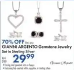 Boscov's Gianni Argento Gemstone Jewelry offer