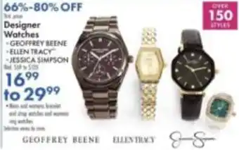 Boscov's Designer Watches offer