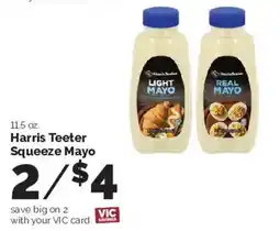 Harris Teeter Harris Teeter squeeze mayo offer